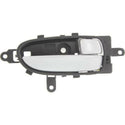 2007-2013 Nissan Altima Front Door Handle RH, Inside, Silver Lvr+blk Hsg..