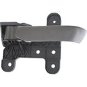 2004-2014 Nissan Armada Front Door Handle LH, Painted Dark Gray, Plastic.