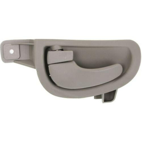 1999-2004 Oldsmobile Alero Front Door Handle LH, Inside, Gray, Plastic.