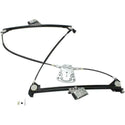 1999-2005 Porsche 911 Front Window Regulator LH, Power, Without Motor.