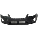 2012-2014 Subaru Impreza Front Bumper Cover, Primered Top, Textured Black Bottom (CAPA).