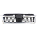 2013-2014 Subaru Legacy Grille, Textured, With Chrome Molding - CAPA - Classic 2 Current Fabrication