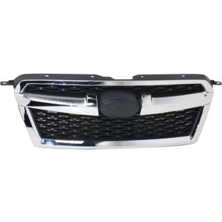 2013-2014 Subaru Legacy Grille, Textured, With Chrome Molding - Classic 2 Current Fabrication