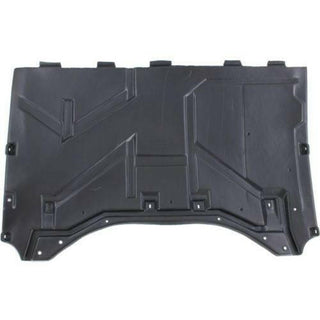 2010-2013 Smart Fortwo Eng Splash Shield, Side Cover, Rear, Conv./Coupe.