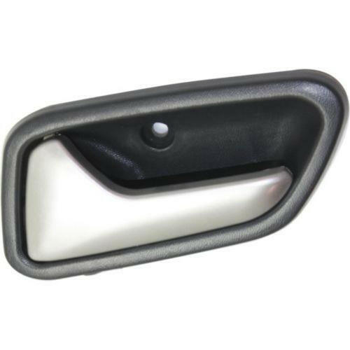 2002-2007 Suzuki Aerio Front Door Handle LH, Silver Lever/Gray Housing.