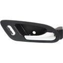 2006-2007 Saturn VUE Front Door Handle RH, Chrome Lever/Black Housing.