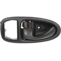 1996-2002 Saturn S-Series Rear Door Handle LH, Black, Coupe/sedan/wagon.