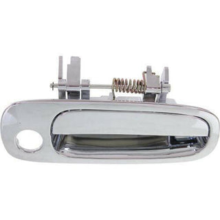2004-2006 Scion xB Front Door Handle RH, Outside, All Chrome, Plastic.