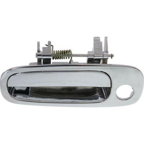 2004-2006 Scion xB Front Door Handle LH, Outside, All Chrome, Plastic.