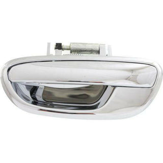 2005-2009 Subaru Legacy Rear Door Handle LH, Outside, All Chrome.