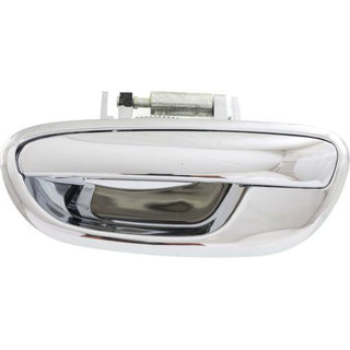 2005-2009 Subaru Outback Rear Door Handle LH, Outside, All Chrome - Classic 2 Current Fabrication