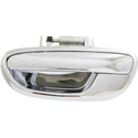 2005-2009 Subaru Outback Rear Door Handle LH, Outside, All Chrome.
