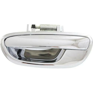 2005-2009 Subaru Outback Rear Door Handle LH, Outside, All Chrome.