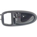 1996-2002 Saturn S-Series Rear Door Handle LH, Black,, Sedan/wagon.