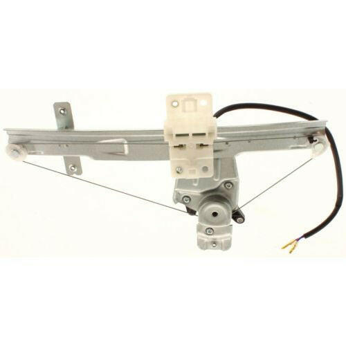 2003-2007 Saturn Ion Rear Window Regulator LH, Power, With Motor, Sedan.