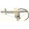 2003-2007 Saturn Ion Rear Window Regulator LH, Power, With Motor, Sedan.