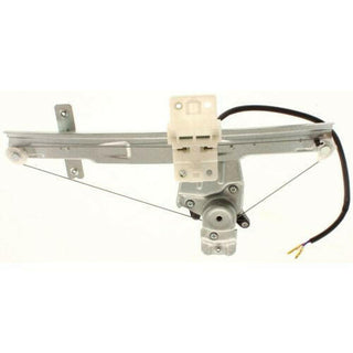 2003-2007 Saturn Ion Rear Window Regulator LH, Power, With Motor, Sedan.