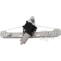 2007-2009 Saturn Aura Rear Window Regulator RH, Power, With Motor, 4-Door.