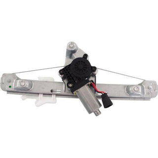2007-2009 Saturn Aura Rear Window Regulator LH, Power, With Motor, 4-Door.