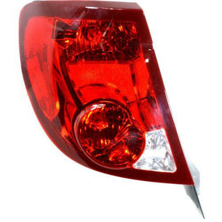 2003-2007 Saturn Ion Tail Lamp LH, Assembly, 4-door, Coupe.