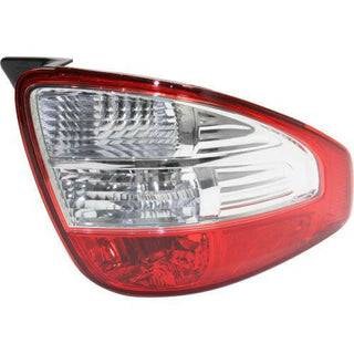 2007-2013 Suzuki SX4 Tail Lamp LH, Lens And Housing, Hatchback.