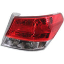 2010-2013 Subaru Legacy Tail Lamp RH, Outer, Lens And Housing - Capa.