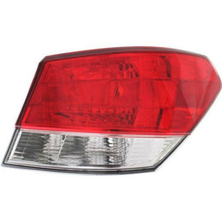 2010-2014 Subaru Legacy Tail Lamp RH, Outer, Lens And Housing.