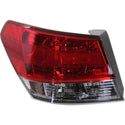 2010-2013 Subaru Legacy Tail Lamp LH, Outer, Lens And Housing - Capa.