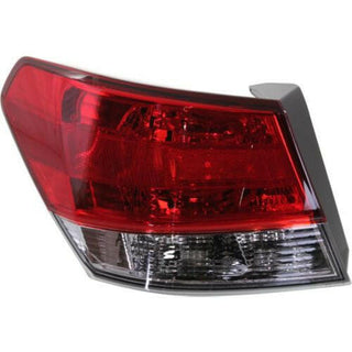 2010-2013 Subaru Legacy Tail Lamp LH, Outer, Lens And Housing - Capa.