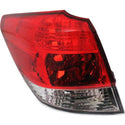 2010-2014 Subaru Outback Tail Lamp LH, Outer, Lens/Housing, Incandescent.
