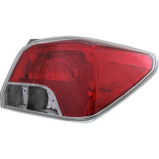 2012-2014 Subaru Impreza Tail Lamp LH, Lens/Housing, Sedan, Exc Wrx-Capa.