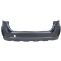 2010-2014 Subaru Outback Rear Bumper Cover, Primed - Capa.