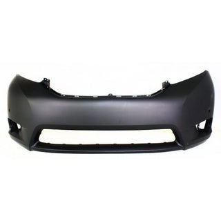2011-2015 Toyota Sienna Front Bumper Cover, Primed, XLE Model- Capa - Classic 2 Current Fabrication