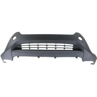 2013-2015 Toyota RAV4 Front Bumper Cover, Lower, Guard, Textured, w/o Sensor Hole, LE.