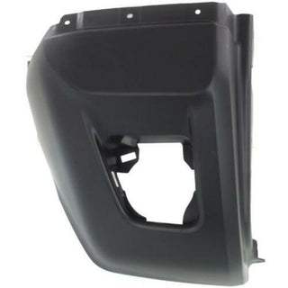 2014-2016 Toyota Tundra Front Bumper End LH, Textured, w/o Parking Assist-CAPA.