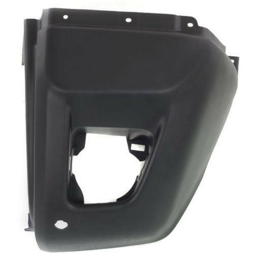 2014-2016 Toyota Tundra Front Bumper End RH, Textured, w/Sensors/Parking Aid-CAPA.