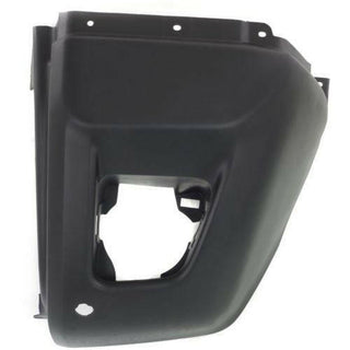 2014-2016 Toyota Tundra Front Bumper End RH, Textured, w/Sensors/Parking Aid-CAPA.