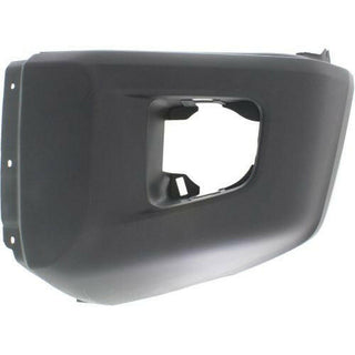 2014-2016 Toyota Tundra Front Bumper End LH, Textured, w/Sensors, w/Parking Assist.