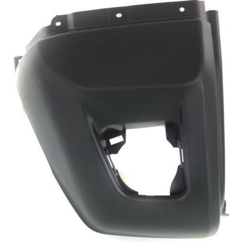 2014-2016 Toyota Tundra Front Bumper End LH, Textured, w/Sensors/Parking Aid-CAPA.