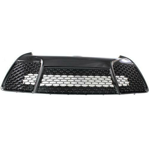 2015-2017 Toyota Camry FRONT BUMPER GRILLE, Black, Sport Type - CAPA.