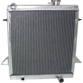 1968-1974 Triumph TR6 Radiator, 2-Row Aluminum Core, 2.25 thick core, USA Built.