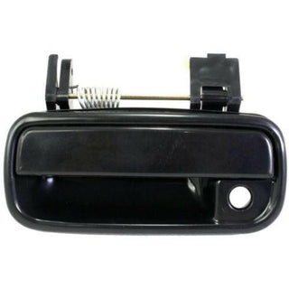 1990-1995 Toyota 4Runner Front Door Handle LH, Outside, Smooth Black.