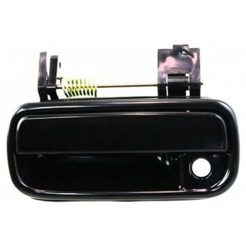 1999-2002 Toyota 4Runner Front Door Handle LH, Outside, Smooth Black.