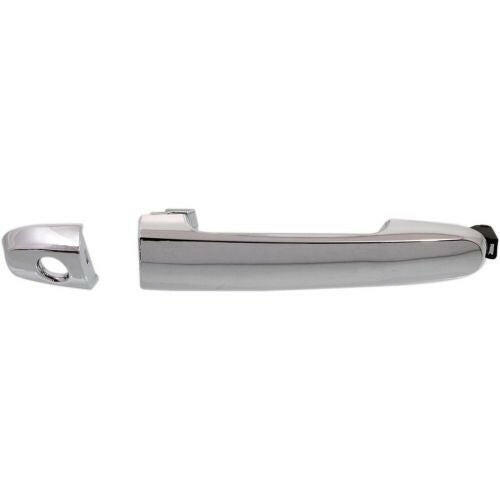 2008-2014 Scion xB Front Door Handle LH, Outside, All Chrome, w/Keyhole Cover.