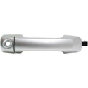 2007-2014 Toyota FJ Cruiser Front Door Handle LH, Painted Silver, w/Cover,.