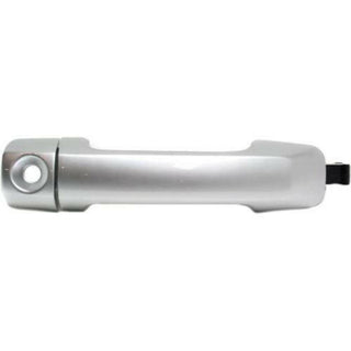 2007-2014 Toyota FJ Cruiser Front Door Handle LH, Painted Silver, w/Cover,.