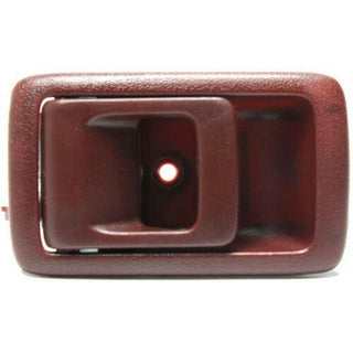 1991-1994 Toyota Tercel Rear Door Handle LH, Inside, Red.