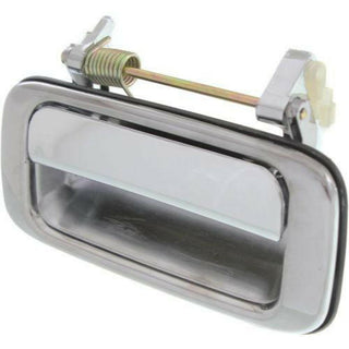 1991-1997 Toyota Land Cruiser Rear Door Handle LH, Outside, Zinc Chrome, Metal.