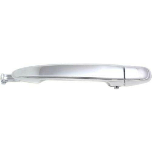 2004-2010 Toyota Sienna Rear Door Handle, All Chrome, Sliding, Handle/Cover.