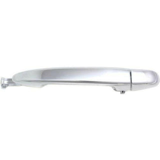 2004-2010 Toyota Sienna Rear Door Handle, All Chrome, Sliding, Handle/Cover.